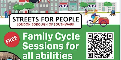 SOUTHWARK Family Cycle Sessions: Get confident on quiet roads! | Burgess Park (by the BMX Track)