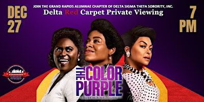 GRAC Delta Red Carpet Preview of The Color Purple | Celebration! Cinema Grand Rapids South