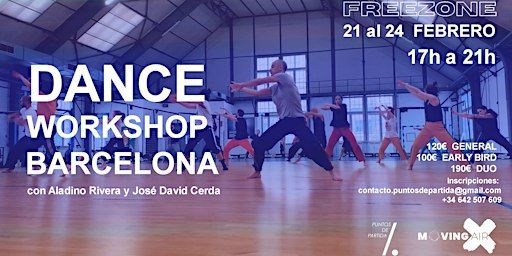 DANCE WORKSHOP - BARCELONA - | FREEZONE