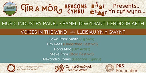 Voices in the Wind - Lleisiau Yn y Gwynt - Music Industry Panel Discussion | Ty'r Pererin Education & Pilgrimage Centre