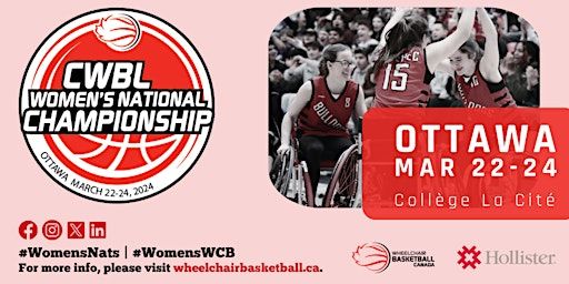 ON - QC - 2024 Women's Nationals - Wheelchair Basketball | Collège La Cité