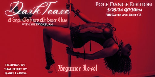 Dark Tease: A Sexy Goth & Alt Dance Class. POLE DANCE EDITION | Full Circle Brooklyn