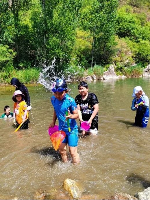 HIGH夏專屬 | 玩水溯溪，水槍大戰，捕魚捉蝦，渡河技能，用身體感受自然｜展覽休閒 | 北京市密雲區玫瑰情園