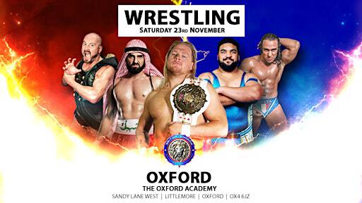 Wrestling Spectacular Oxford 23rd November 2024 | The Oxford Academy