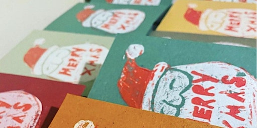 Christmas Lino Printing @ Peel St. Social | Peel St. Social