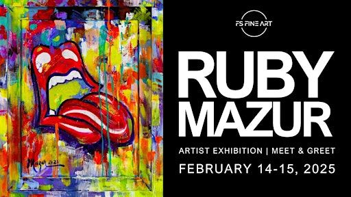 Meet Iconic Pop Artist Ruby Mazur | Fascination St. Fine Art Gallery