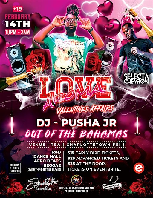 LOVE AROMA PARTY - CHARLOTTETOWN PEI | 177 Great George St