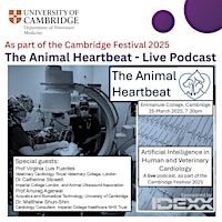 Live Podcast Event: The Animal Heartbeat | Emmanuel College, University of Cambridge