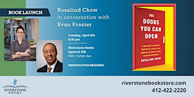 A Book Launch for Rosalind Chow in Conversation with Evan Frazier | Riverstone Books