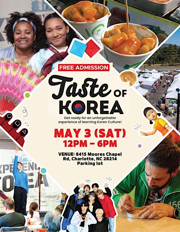 Taste of Korea in Charlotte | 8415 Moores Chapel Rd