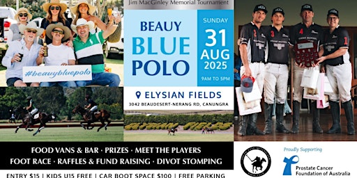 2025 Beauy Blue Polo Day | Elysian Fields