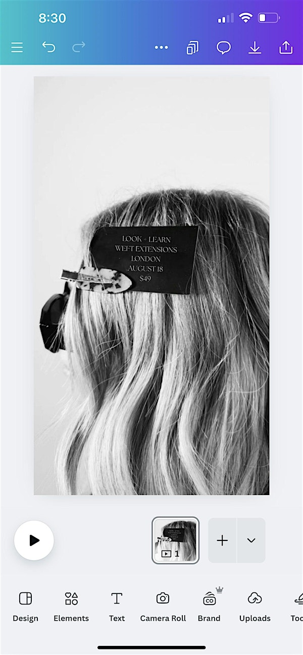 Weft Extension Look + Learn | Cove Hair Co