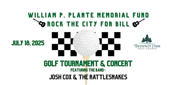 Rock the City For Bill | Thompson Park Golf Course