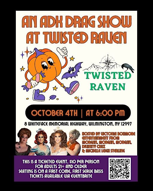 An ADK Drag Show at the Twisted Raven | Twisted Raven