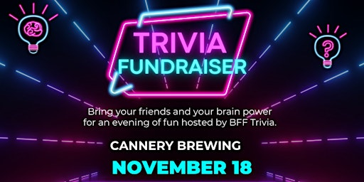 Trivia Night Fundraiser at Cannery Brewing | Cannery Brewing