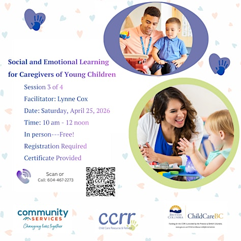 Social and Emotional Learning for Caregivers of Young Children | 22768 119 Ave