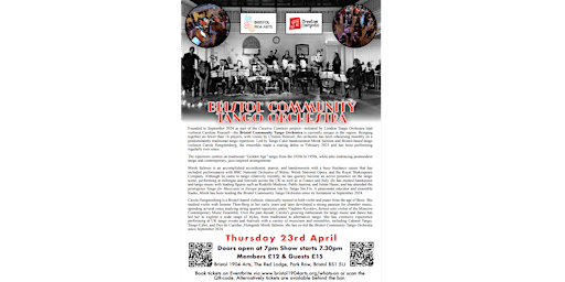 Bristol Community Tango Orchestra | The Red Lodge Museum