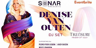 Denise Van Outen - Dj set | The Treasury Cafe-Bar-Restaurant