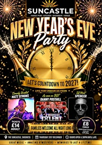 New Year's Eve Party 2026 | Suncastle