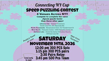 Connect NY Cup Nov 14th, 2026 | New York State