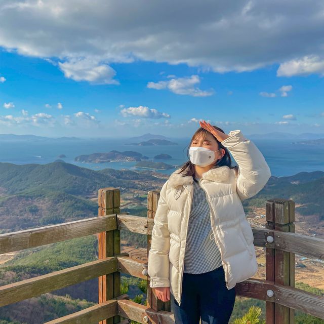 경상남도 통영 미륵산 정상 오르는 방법🚠 꿀팁!