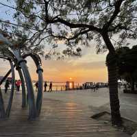 【台灣 淡水老街】必去經典海邊夕陽靚景