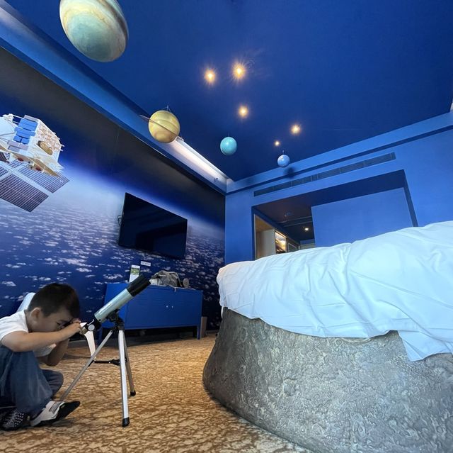火箭主題房!親子staycation 火箭主題房!親子staycation