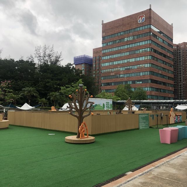 商場頂樓嘅寵物公園