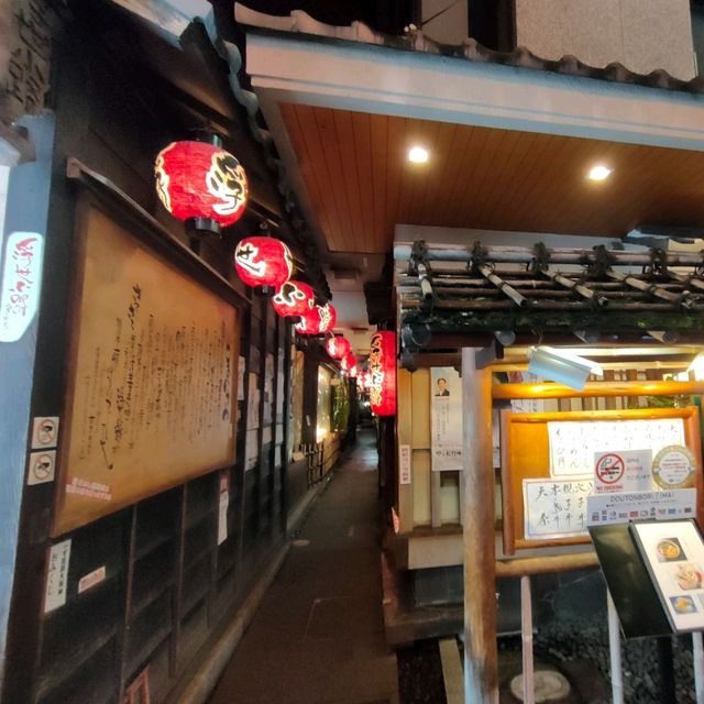 【大阪 道頓堀】不思議空間🍁道頓堀の隠れた名所