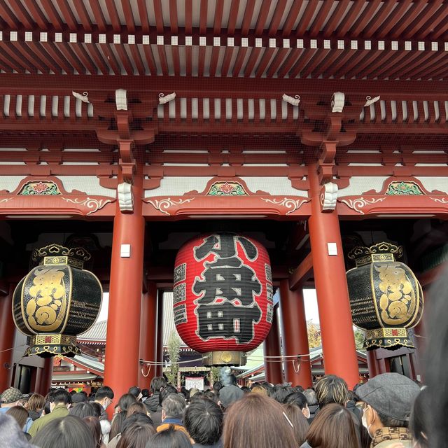 金龍山淺草寺正月初一祈福