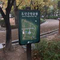[오색빛 가을 품은 ‘도산공원’]