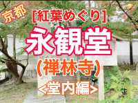 京都[紅葉めぐり]  永観堂(禅林寺)  圧巻の堂内編