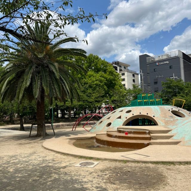 江坂公園めちゃくちゃ広すぎる😳⸜🌷︎⸝‍