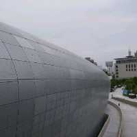 Futuristic public park
