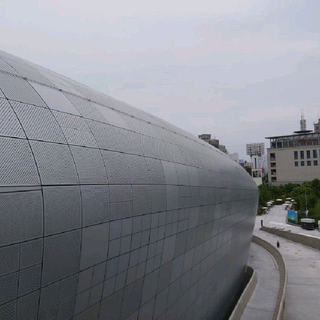 Futuristic public park