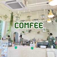 COMFEE คาเฟ่ในสวนร่มรื่น อ่าวลึกกระบี่
