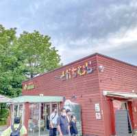 夏の帯広競馬場場外エリア