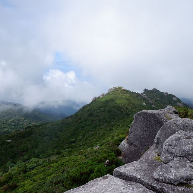 屋久島の名山　黒味岳