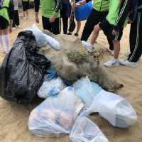 到海下灣海岸公園清潔及遊玩