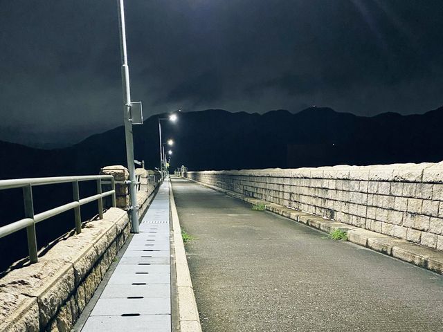 大欖水塘排洪景色