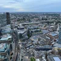 Sunset dinner at Duck & Waffle