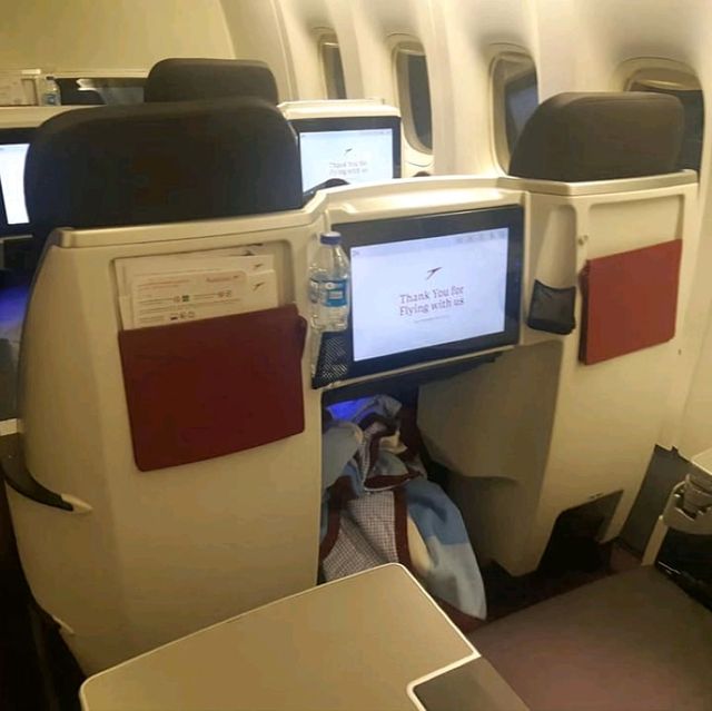 รีวิวสายการบิน Austrian airlines 