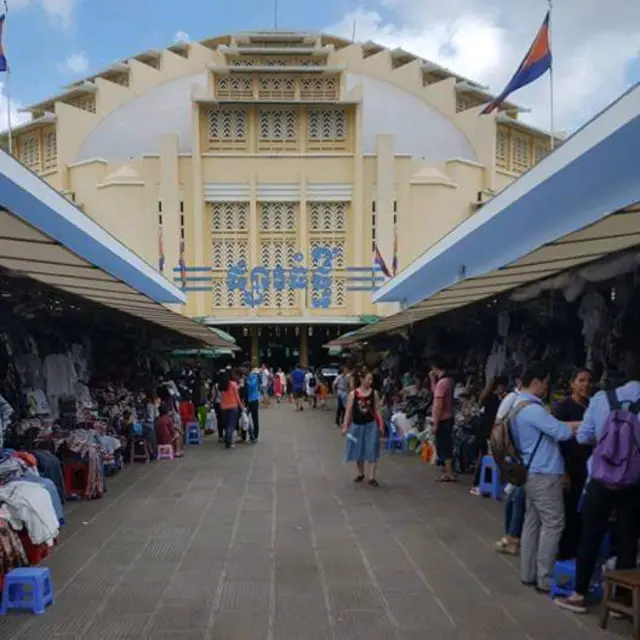 Central Market in Phnom Penh