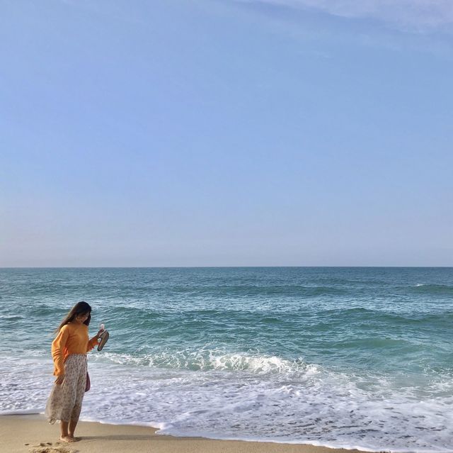 강릉여행엔 예쁜 경포해변으로 🫧