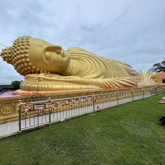 visit reclining Buddha at Ko Yo 