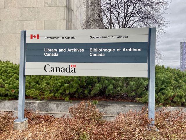 Library and Archives Canada in Ottawa