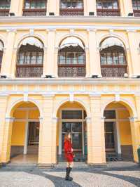 One day, walk 20,000 steps! These Portuguese-style streets in Macau are worth it.