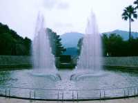 Memories of Nagasaki Peace Park in Japan