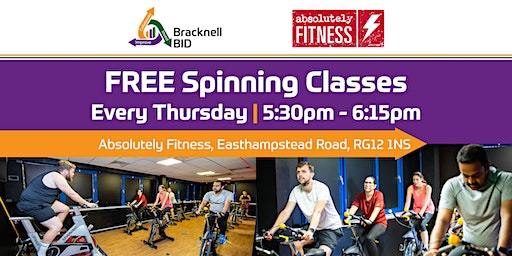 FREE Spinning Classes | Personal-Trainer-Led | Week 18 | Absolutely Fitness Bracknell