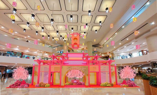 香港新春好去處2024｜太古廣場「新春色彩庭園」 | 太古廣場